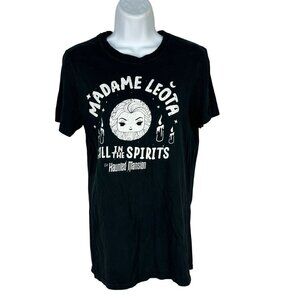 Disney Haunted Mansion Madame Leota T-Shirt Black Cotton S